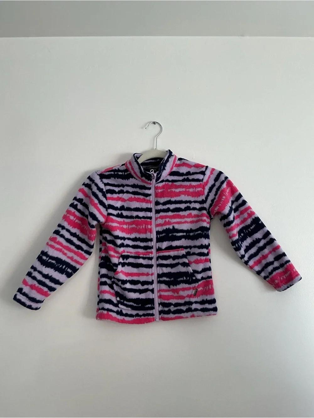 Eddie Bauer Girls' Two-Tone Lavender Hooded Jacket
